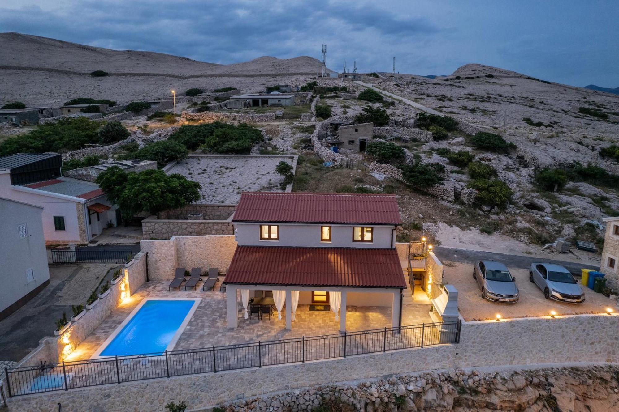 Villa Kamia With Private Heated Pool And Electric Vehicle Adapter Zubovići Zewnętrze zdjęcie